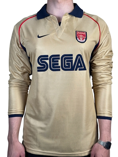 Picture of Arsenal 01/02 Away Henry Long - Sleeve 