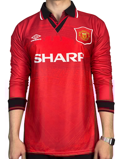 Picture of Manchester United 94/96 Home Long-sleeve