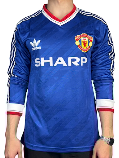 Picture of Manchester United 86/88 Away Long-sleeve