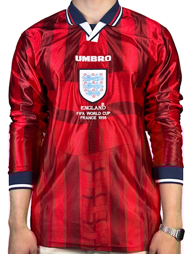 Picture of England 1998 Away Long-sleeve