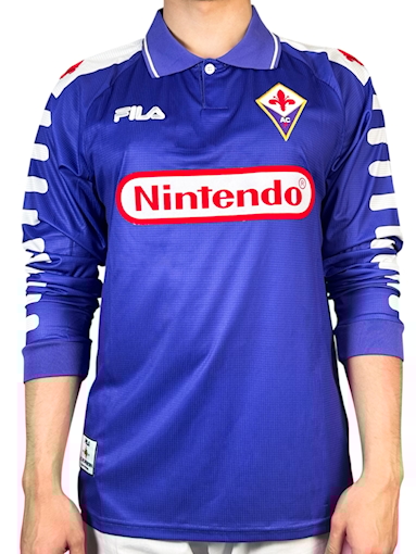 Picture of Fiorentina 98/99 Home Batistuta Long - Sleeve