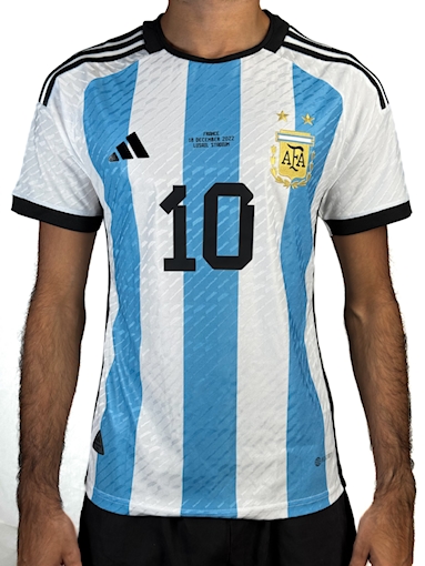 Picture of Argentina 2022 Home Messi Final Player Version 