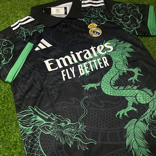 صورة Real Madrid 25/26 Chinese Dragon Green