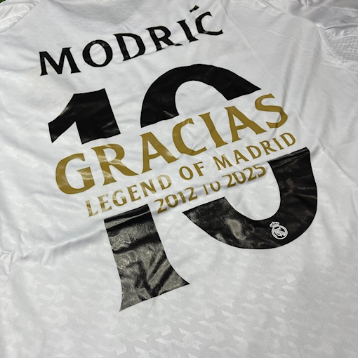 Picture of Real Madrid 24/25 Home "LEGEND OF MADRID" Modrić Tribute