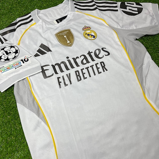 Picture of Real Madrid 25/26 Home Player Version UCL
