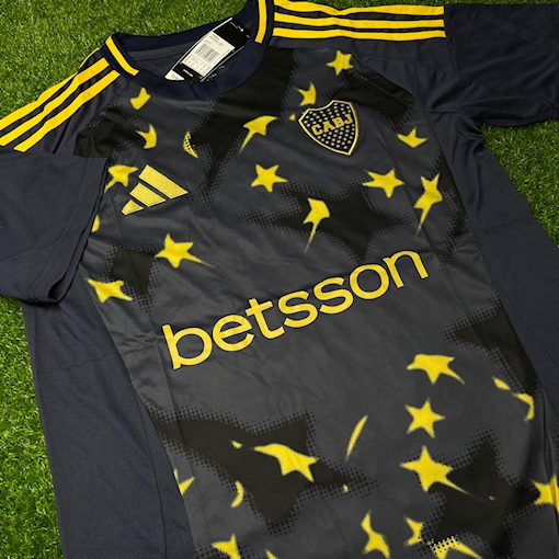 Picture of Boca Juniors 2025 Special Star Edition Black/Yellow