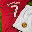 Picture of Manchester United 07/08 Home Ronaldo Kids Long - Sleeve