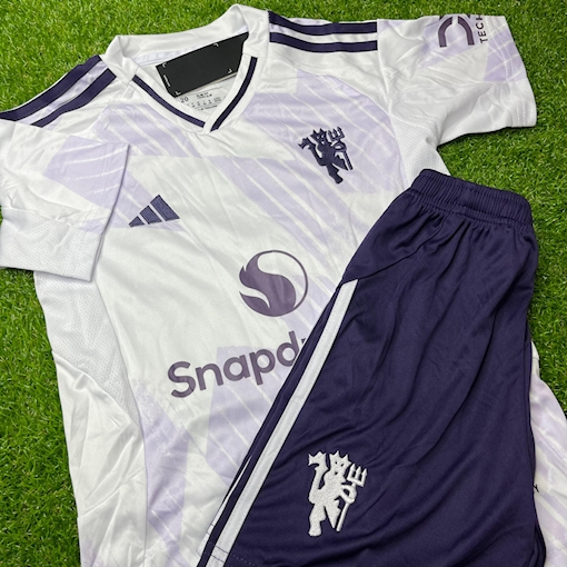 Picture of Manchester United 25/26 Away Kids