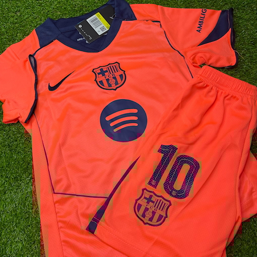 Picture of Barcelona 25/26 Third Kids Lamine Yamal 