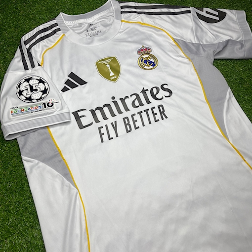 Picture of Real Madrid 25/26 Home Mbappé UCL