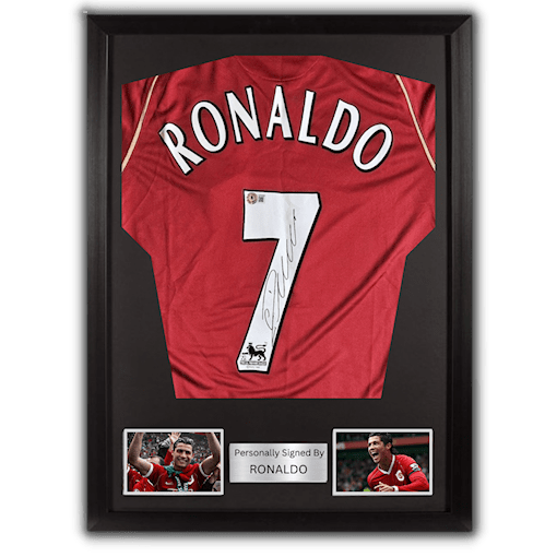 صورة Ronaldo signed & framed