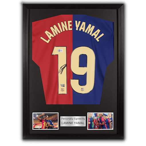 Picture of Lamine Yamal signed & framed