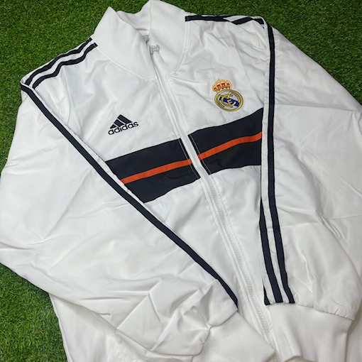 Picture of Real Madrid 14/15 Retro Windbreaker Jacket White