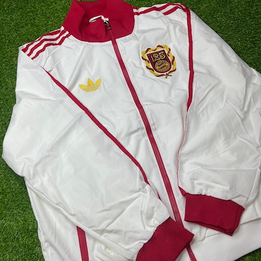 Picture of Bayern Munich 125th Anniversary Windbreaker Jacket White/Red