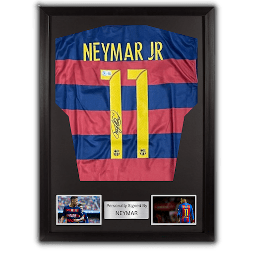Picture of Neymar signed & framed