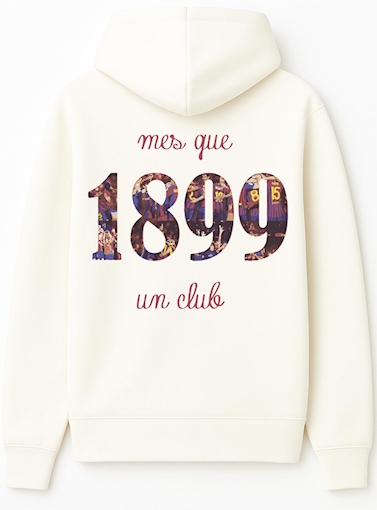Picture of Barcelona Mes Que 1899 Hoodie