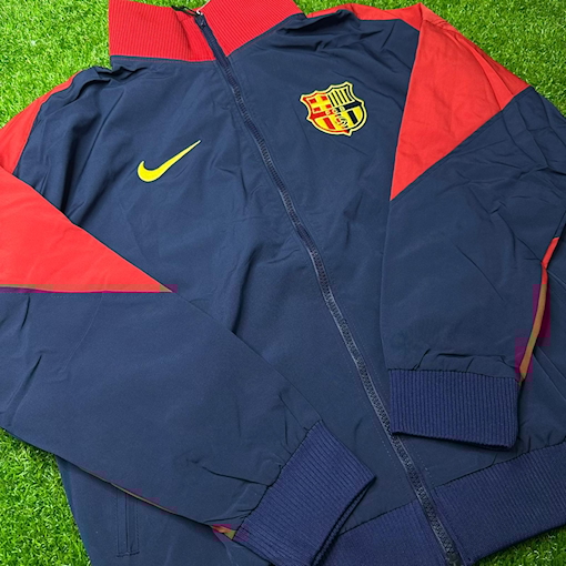 Picture of Barcelona 25/26 Windbreaker Jacket Nany Blue/Red