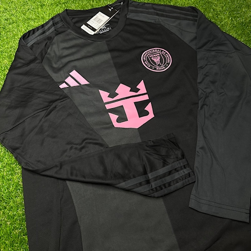 Picture of Inter Miami 25/26 Away Messi Long - Sleeve Black