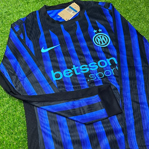 Picture of Inter Milan 25/26 Home Player Version Long - Sleeve