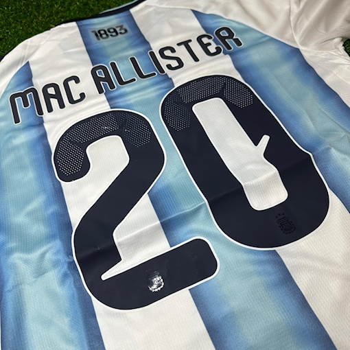 Picture of Argentina 25/26 Home Mac Allister World Cup Edition