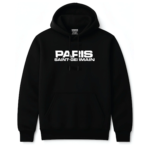 Picture of PSG Black Clean Hoodie