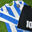 Picture of Argentina 1986 Home Maradona Kids Long - Sleeve