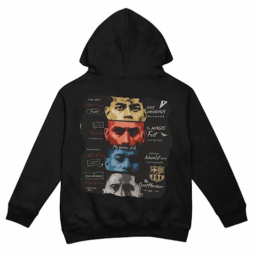 Picture of Barcelona Team Hoodie Black Kids