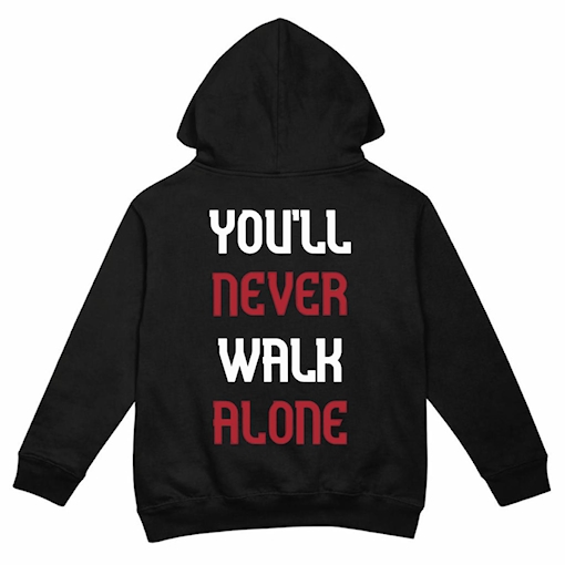 Picture of Liverpool Hoodie Black Kids