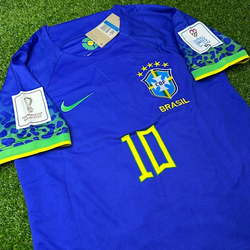 Picture of Brazil 22/23 Away Neymar JR