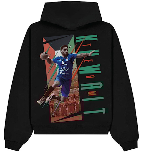 Picture of Kuwait Handball Black Hoodie