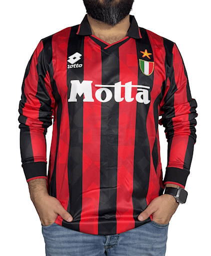 Picture of Ac Milan 93/94 Home Long - sleeve