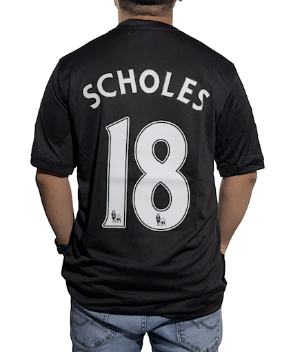 Picture of Manchester United 09/10 Away Scholes