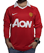 Picture of Manchester United 10/11 Home Long - Sleeve
