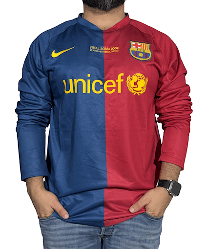 Picture of Barcelona 08/09 Home Long - Sleeve