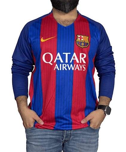 Picture of Barcelona 16/17 Home Long - Sleeve