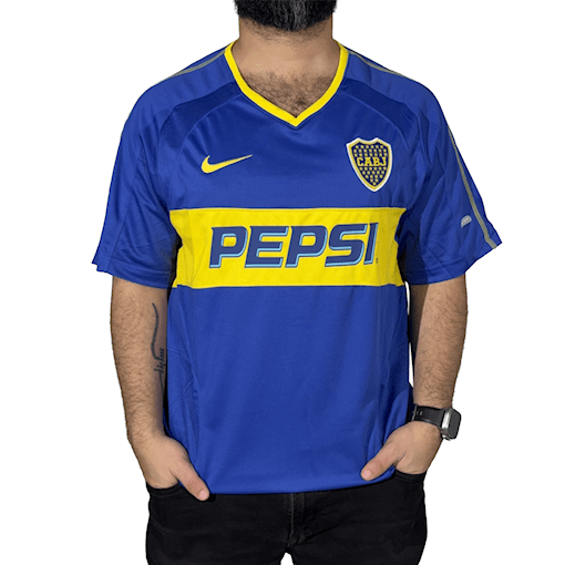Picture of Boca Juniors 03/04 Home Tevez
