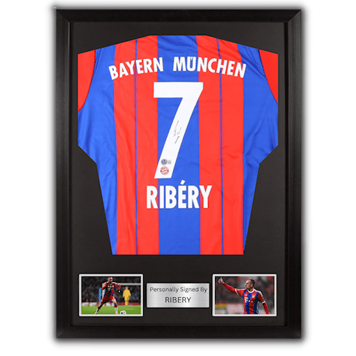 Picture of Ribery signed & framed