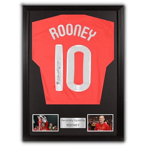 Picture of Rooney signed & framed
